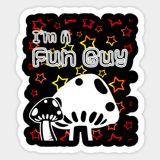 Im Fun Guy Sticker